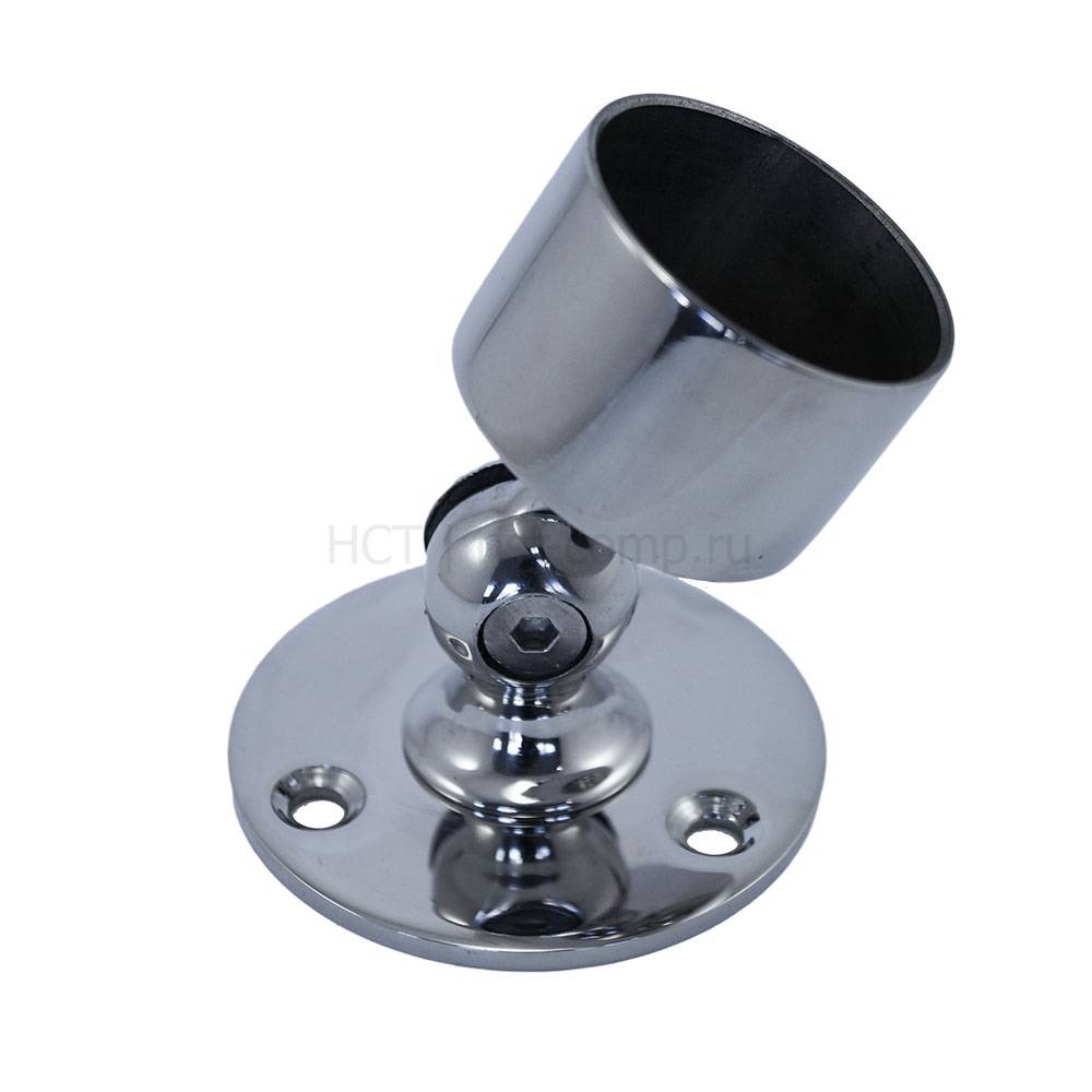 Держатель поручня к стене Ø 38 мм