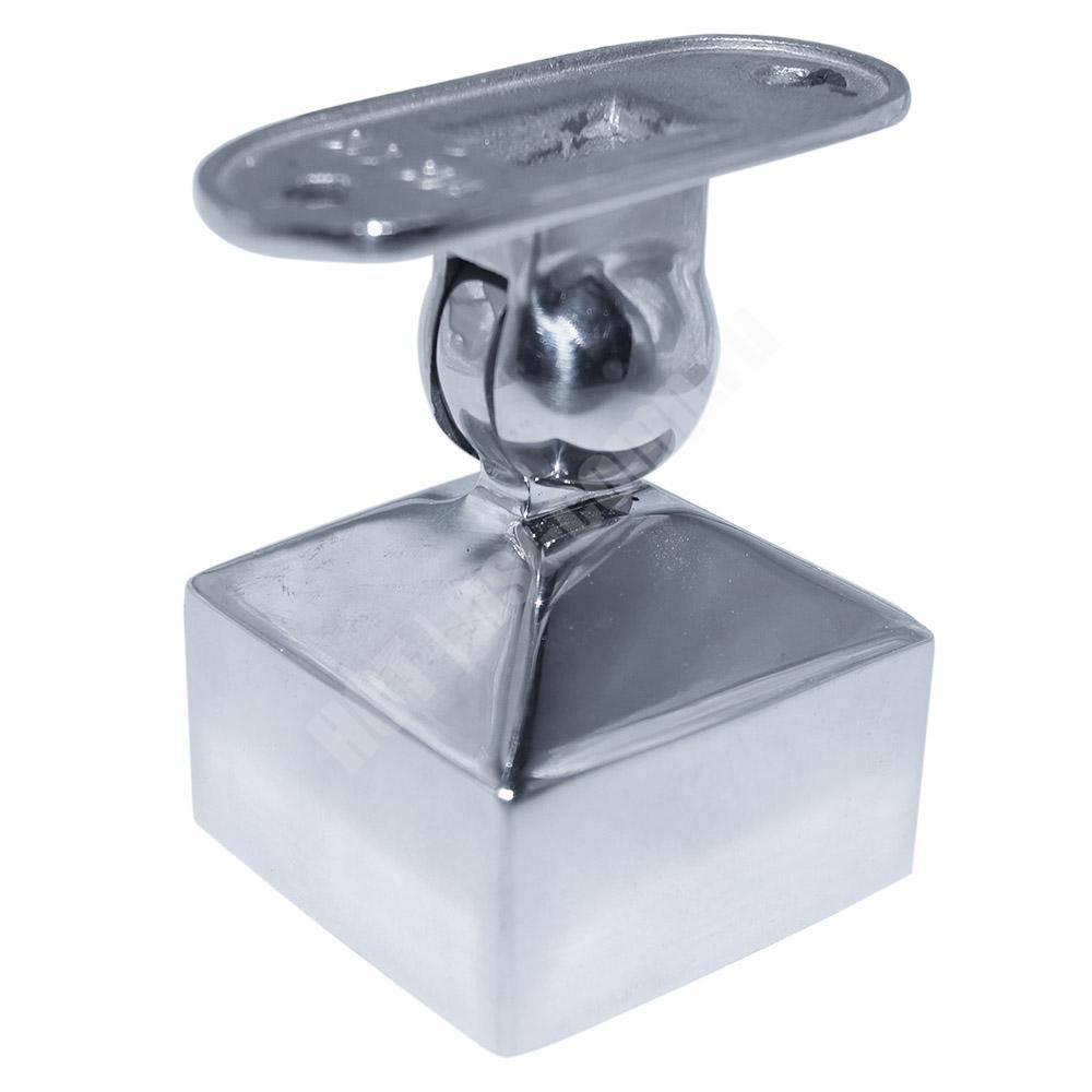 Держатель поручня регулируемый для стойки 40*40