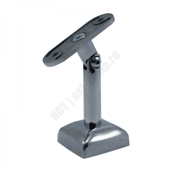 Держатель поручня регулируемый для стойки 40*40 внешний