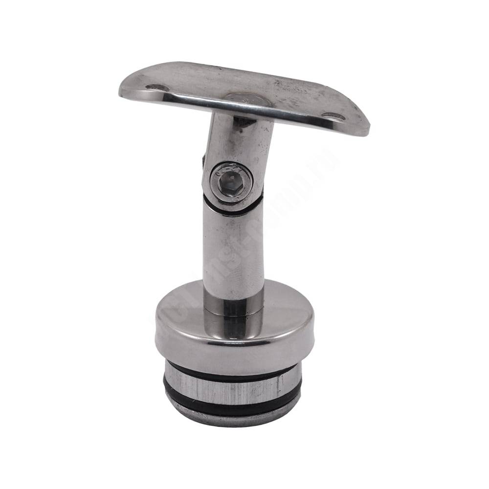 Держатель поручня регулируемый для стойки Ø 38 мм внутренний забивной