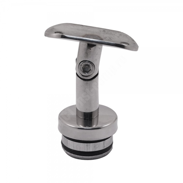 Держатель поручня регулируемый для стойки Ø 38 мм внутренний забивной