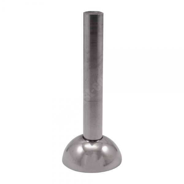 Держатель поручня сварной полусфера под стойку Ø 38 мм с кругом Ø 12 мм