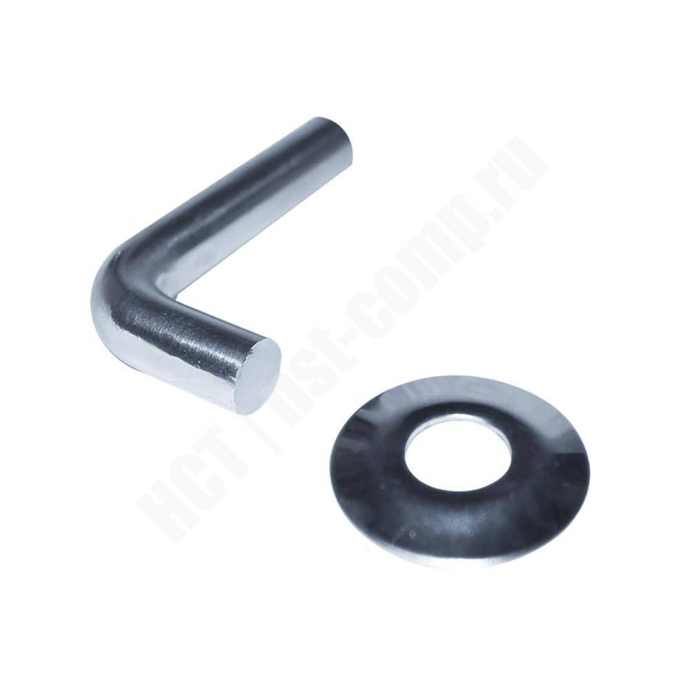 Пристенный держатель поручня с декоративной крышкой