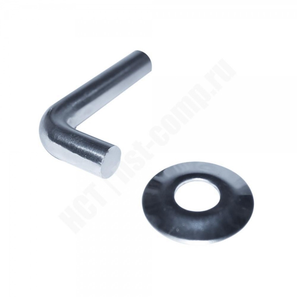 Пристенный держатель поручня с декоративной крышкой