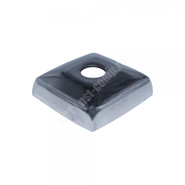 Крышка на трубу 40*40 с отверстием Ø 12 мм