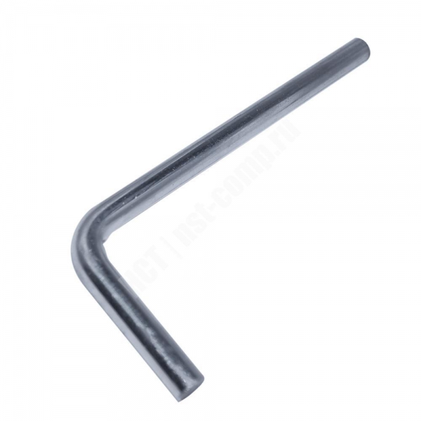 Крючок для пристенного поручня сварной 30×150