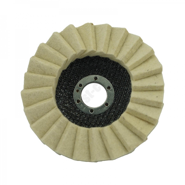 Круг полировальный 125×22 фетр