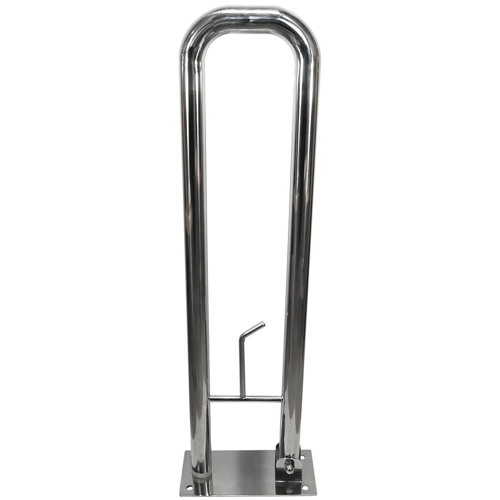 Поручень откидной с бумагодержателем