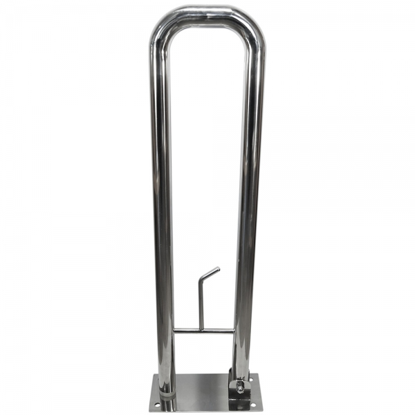 Поручень откидной с бумагодержателем